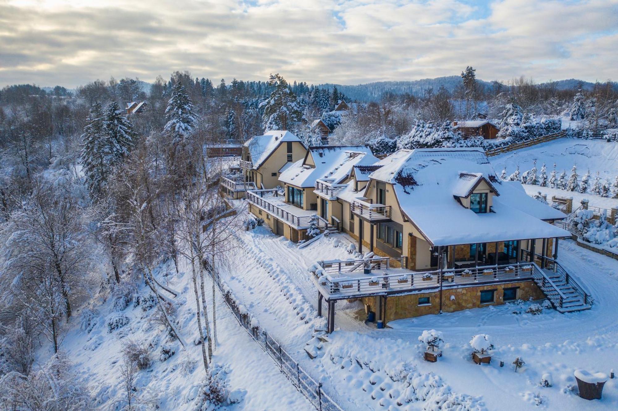 Villa Collis - Bieszczady Olchowiec ภายนอก รูปภาพ