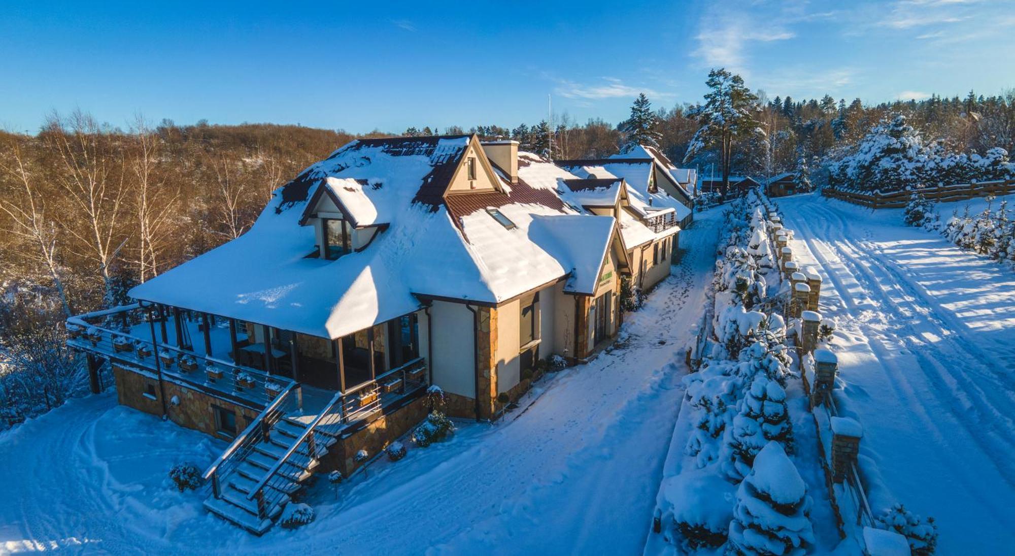 Villa Collis - Bieszczady Olchowiec ภายนอก รูปภาพ